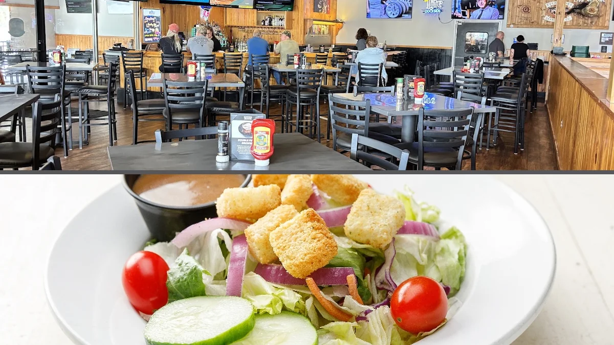 Outdoor seating area for relaxed meals.